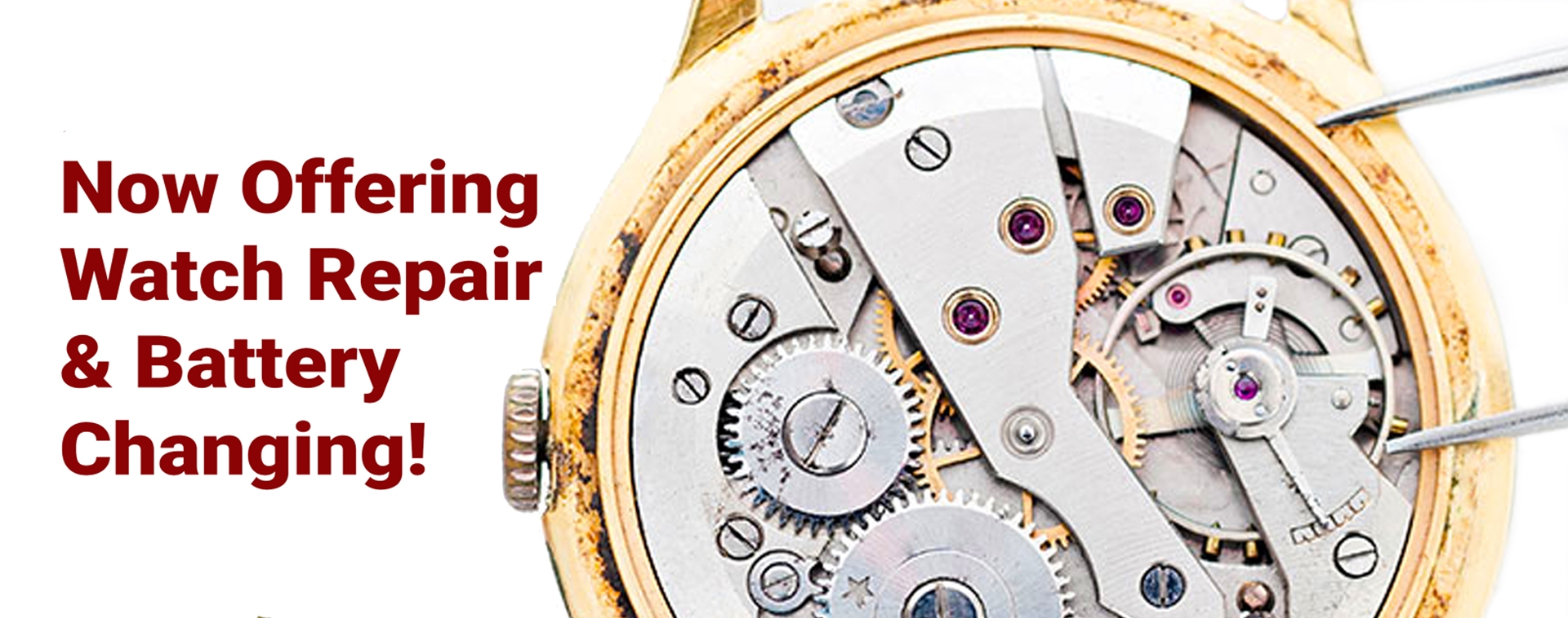 Watch Repair & Watch Battery Changing & Watch Services